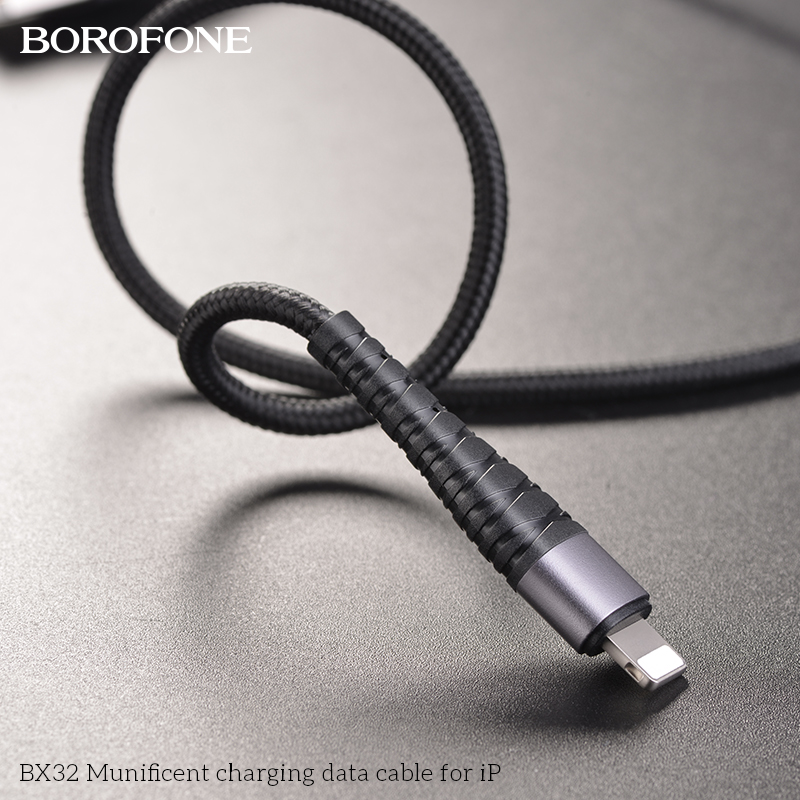 BOROFONE BX32 Munificent USB-A to Lightning cable NZ 7